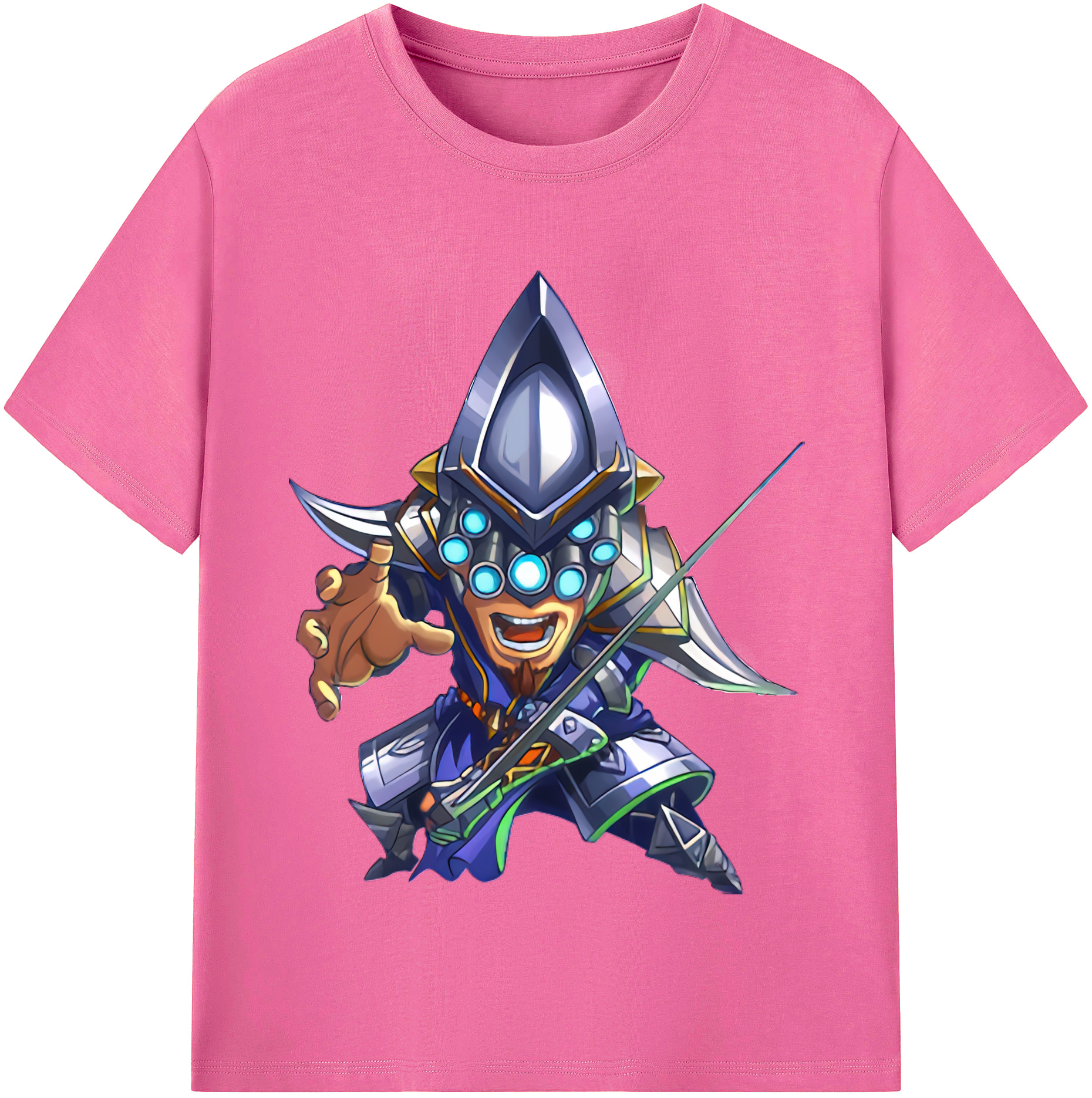 （画像用） リーグ・オブ・レジェンド League of Legends LOL レディースカジュアルプリントTシャツ（綿100％）